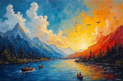 peinture artistique très colorées mêlant le bleu19.jpeg