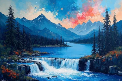 Style expressionniste néo-impressionniste. Vue à p17.jpeg