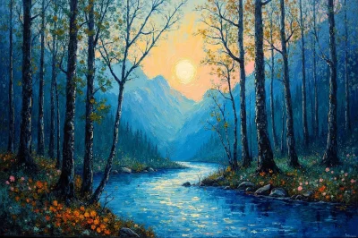 Style expressionniste néo-impressionniste. Vue à p7.jpeg